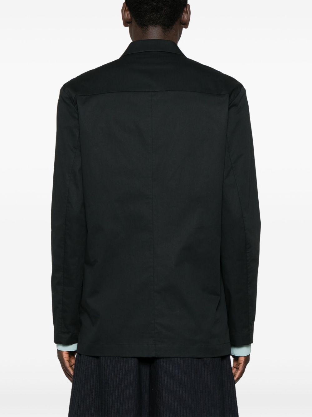 Black caplans double-breasted blazer Dries van noten - men Black caplans double-breasted blazer Dries van noten - men